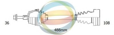 Приводной вал ODM-MULTIPARTS