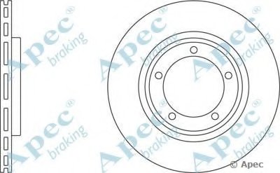 Тормозной диск APEC braking купить