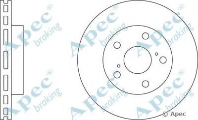 Тормозной диск APEC braking купить