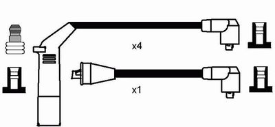 Комплект проводов зажигания
