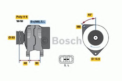 Генератор BOSCH купить