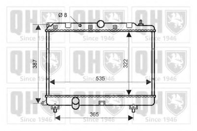 Радиатор, охлаждение двигателя QUINTON HAZELL купить