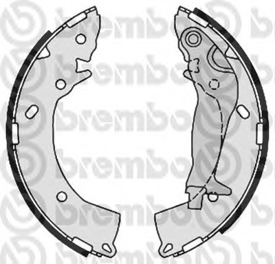 Комплект тормозных колодок BREMBO купить