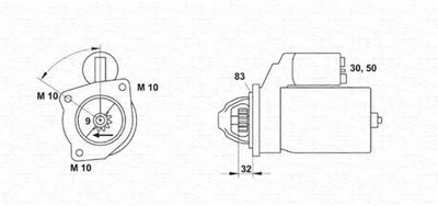 Стартер MAGNETI MARELLI купить
