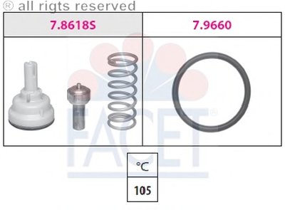 Термостат, охлаждающая жидкость FACET купить