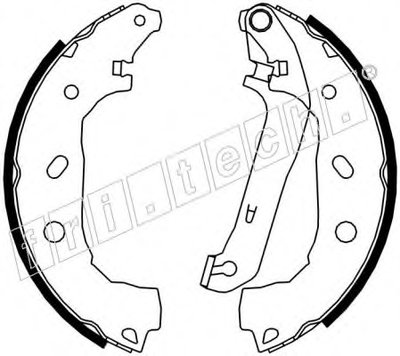 Комплект тормозных колодок REPARATION KIT fri.tech. купить