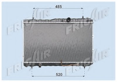 Радиатор, охлаждение двигателя FRIGAIR купить