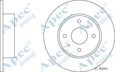 Тормозной диск APEC braking купить