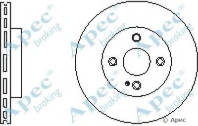 Тормозной диск APEC braking купить