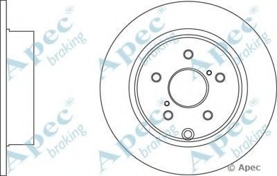 Тормозной диск APEC braking купить