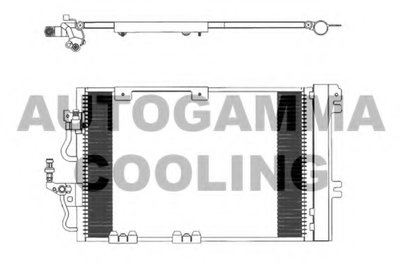 Конденсатор, кондиционер AUTOGAMMA купить