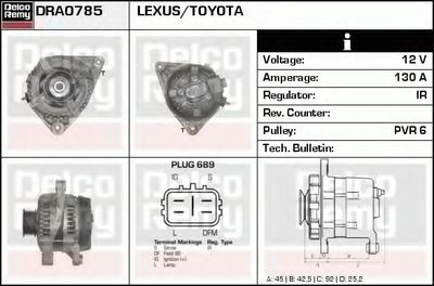 Генератор Remanufactured REMY (Light Duty) DELCO REMY купить