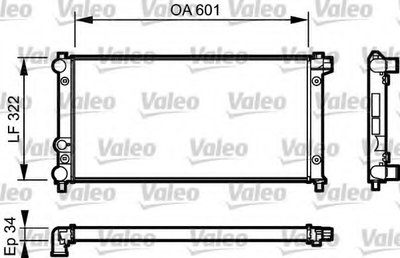 Радиатор, охлаждение двигателя VALEO купить