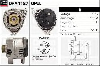 Генератор Remanufactured REMY (Light Duty) DELCO REMY купить