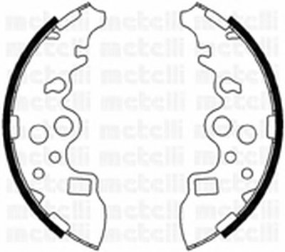 Комплект тормозных колодок METELLI купить