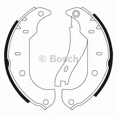 Комплект тормозных колодок BOSCH купить