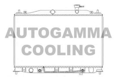 Радиатор, охлаждение двигателя AUTOGAMMA купить