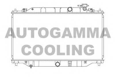 Радиатор, охлаждение двигателя AUTOGAMMA купить