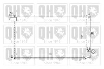 Радиатор, охлаждение двигателя QUINTON HAZELL купить