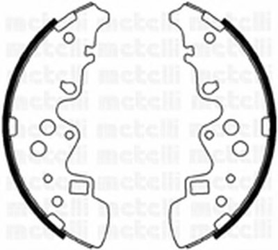 Комплект тормозных колодок METELLI купить