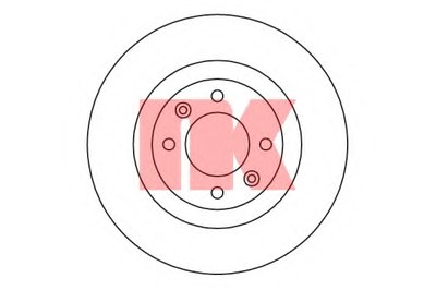 Тормозной диск NK купить