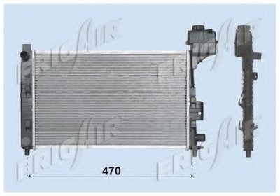 Радиатор, охлаждение двигателя FRIGAIR купить