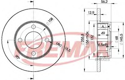 Тормозной диск Premium Carbon + FREMAX купить