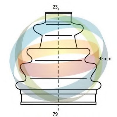 Комплект пылника, приводной вал ODM-MULTIPARTS