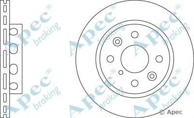 Тормозной диск APEC braking купить