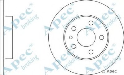 Тормозной диск APEC braking купить