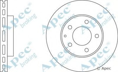 Тормозной диск APEC braking купить