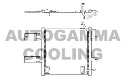 Конденсатор, кондиционер AUTOGAMMA купить