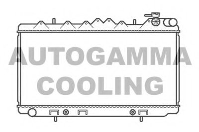 Радиатор, охлаждение двигателя AUTOGAMMA купить