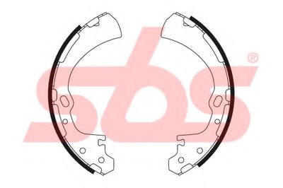 Комплект тормозных колодок sbs купить