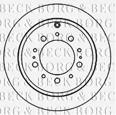 Тормозной диск BORG & BECK купить