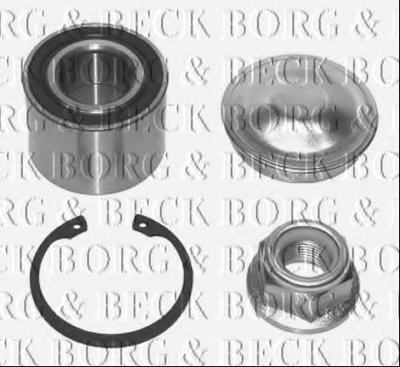 Комплект подшипника ступицы колеса BORG & BECK
