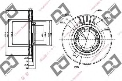 Тормозной диск DJ PARTS купить