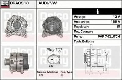 Генератор Remanufactured REMY (Light Duty) DELCO REMY купить