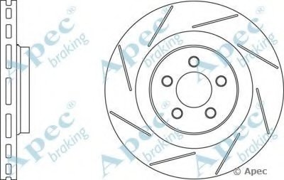 Тормозной диск APEC braking купить