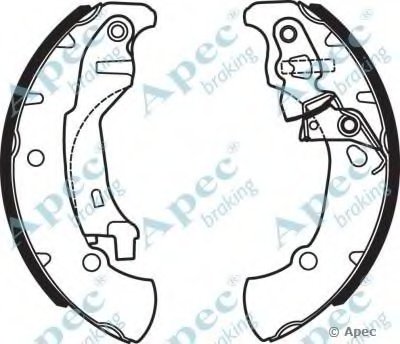 Тормозные колодки APEC braking купить