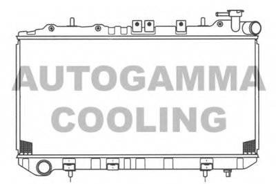 Радиатор, охлаждение двигателя AUTOGAMMA купить