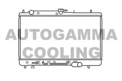 Радиатор, охлаждение двигателя AUTOGAMMA купить