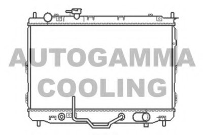 Радиатор, охлаждение двигателя AUTOGAMMA купить