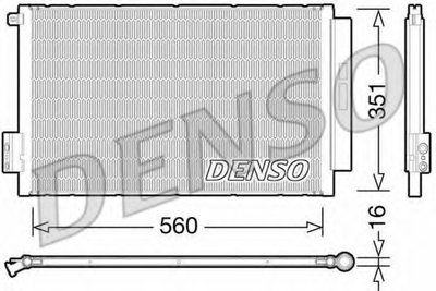 Конденсатор, кондиционер DENSO купить