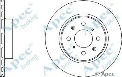 Тормозной диск APEC braking купить