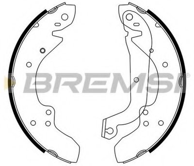 Комплект тормозных колодок BREMSI купить
