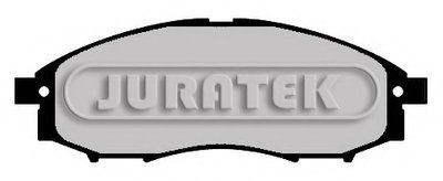 Комплект тормозных колодок, дисковый тормоз JURATEK