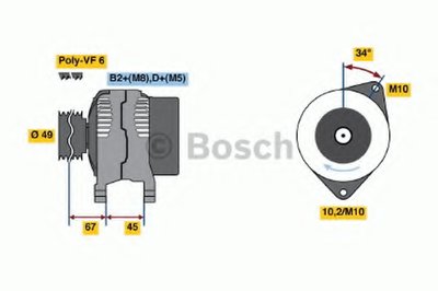 Генератор BOSCH купить