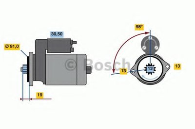 Стартер BOSCH купить