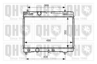 Радиатор, охлаждение двигателя QUINTON HAZELL купить